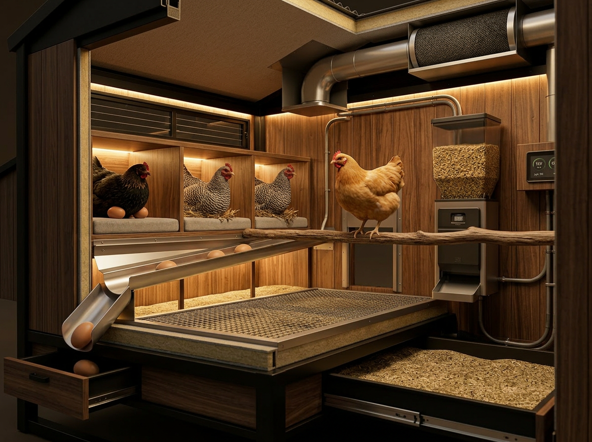 Climate-controlled interior
